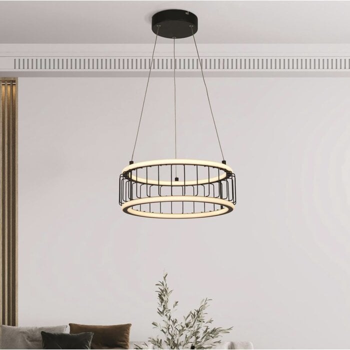 Coterie - Modern LED Black Feature Pendant Light