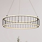 Coterie - Modern Black LED Feature Pendant - Large