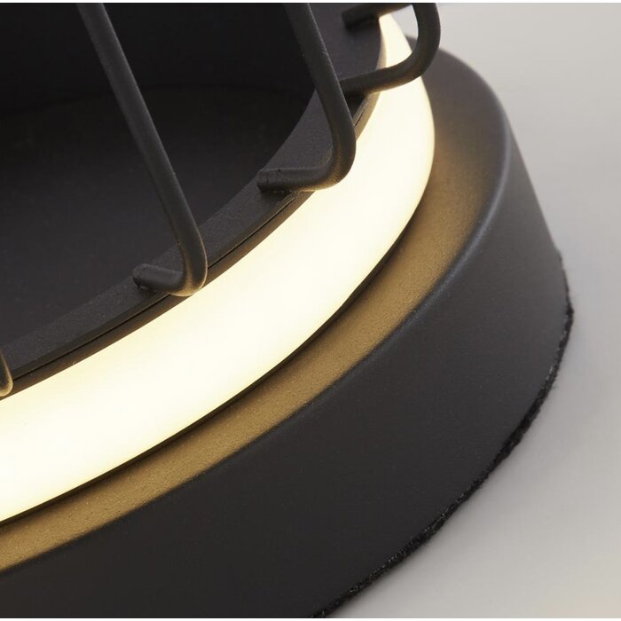 Coterie - Modern LED Black Table Lamp