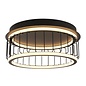 Coterie - Modern LED Flush Ceiling Light - Black