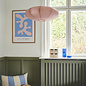 Ville - Large Scandi Paper Shade - Pink