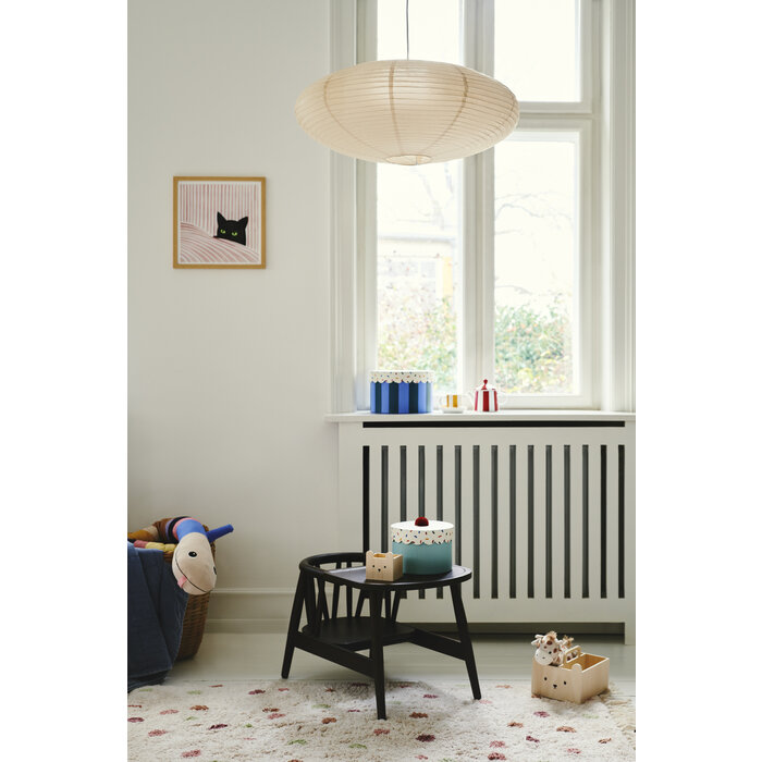 Ville - Large Scandi Paper Shade - Beige