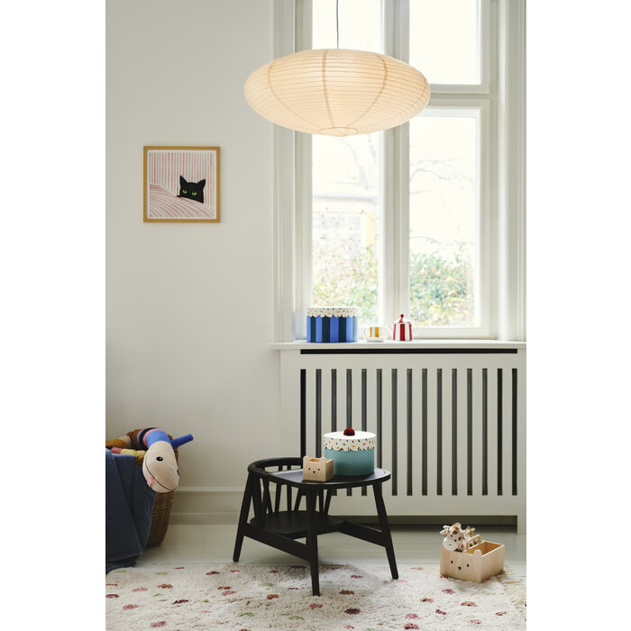 Ville - Large Scandi Paper Shade - Beige