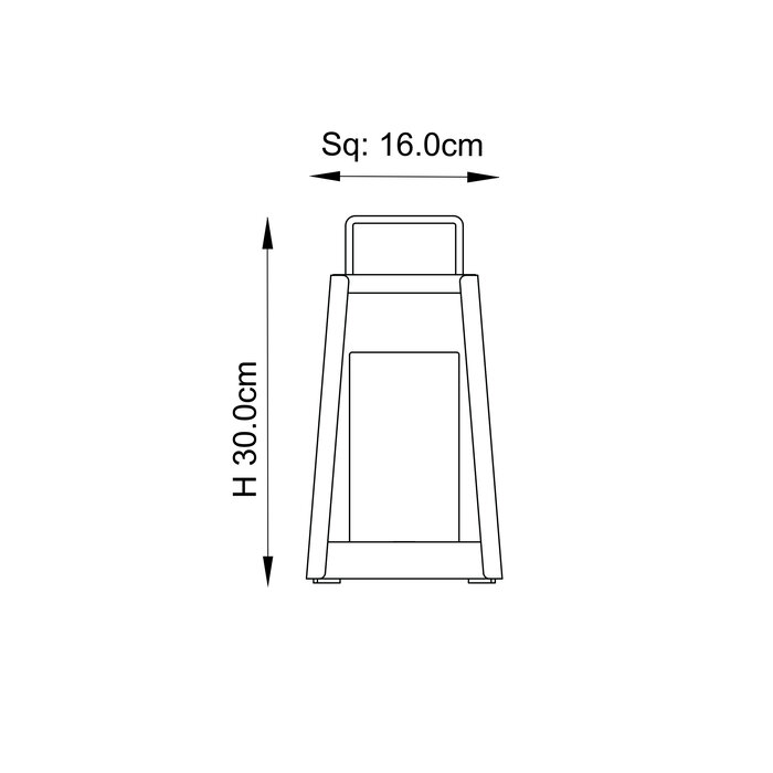 Tallo - Rechargeable Outdoor Table Lamp