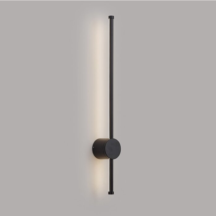 Cane - Ultra Slimline LED Outdoor Wall Light - Black