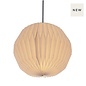 Belle - Pleated White Paper Shade - Small