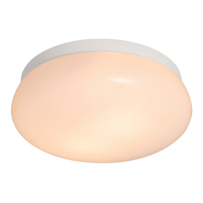 Surf - Modern Flush Bathroom Rated Ceiling Light - White - IP44