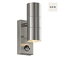 Ella - Modern Up & Down PIR Outdoor Wall Light