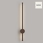 Cane - Ultra Slimline LED Outdoor Wall Light - Brown