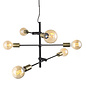 Josie - Industrial 6 Light Armed Chandelier Pendant