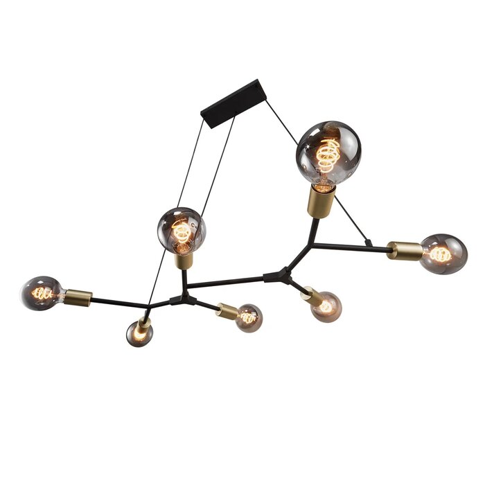 Josie - Large Industrial 7 Light Ceiling Light Pendant