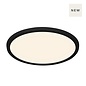 Ida - Kitchen & Bathroom Ultra-Slim LED Flush Ceiling Light - Black - IP54 - Small