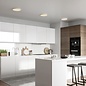 Ida - Kitchen & Bathroom Ultra-Slim LED Flush Ceiling Light - White - IP54 - Small