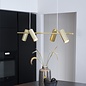 Alain - 4 Light Brass Scandi Bar Pendant Light