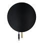 Sparga - Black & Brass Scandi Wall Light