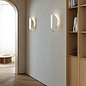 Sparga - White & Brass Scandi Wall Light