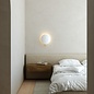 Sparga - White & Brass Scandi Wall Light