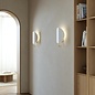 Sparga - White & Brass Scandi Wall Light