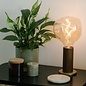 Knuckle Table Lamp + Voronoi I - Oak - Tala