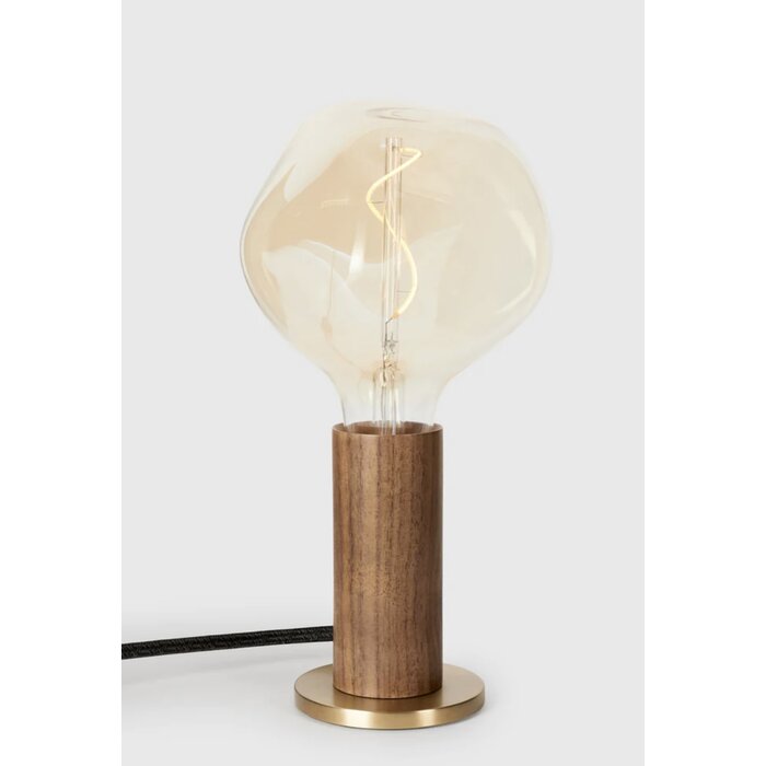 Knuckle Table Lamp + Voronoi I - Black Oak - Tala