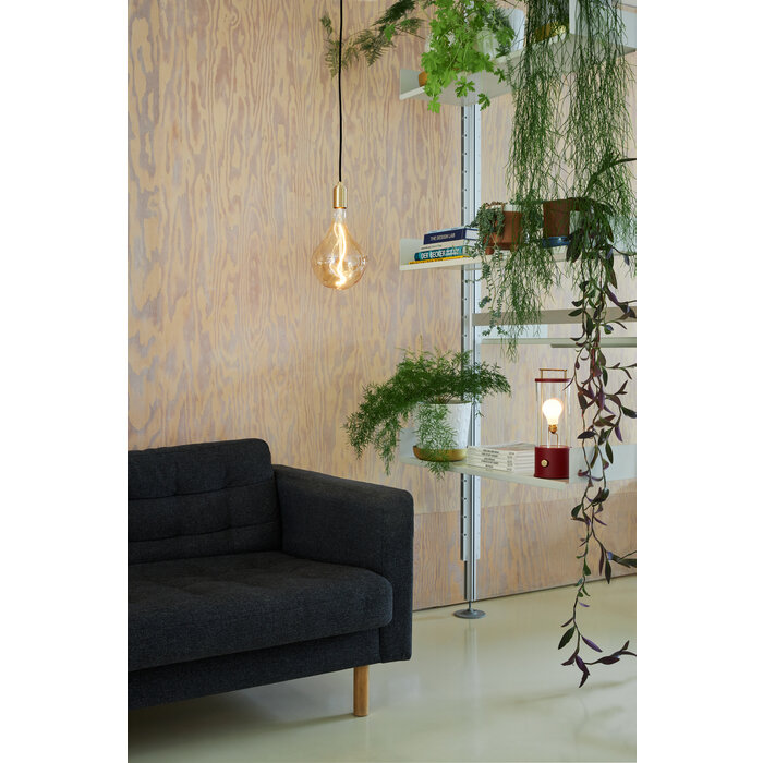 Modern LED Bulb Pendant Light -Voronoi II Pendant Light - Brass - Tala