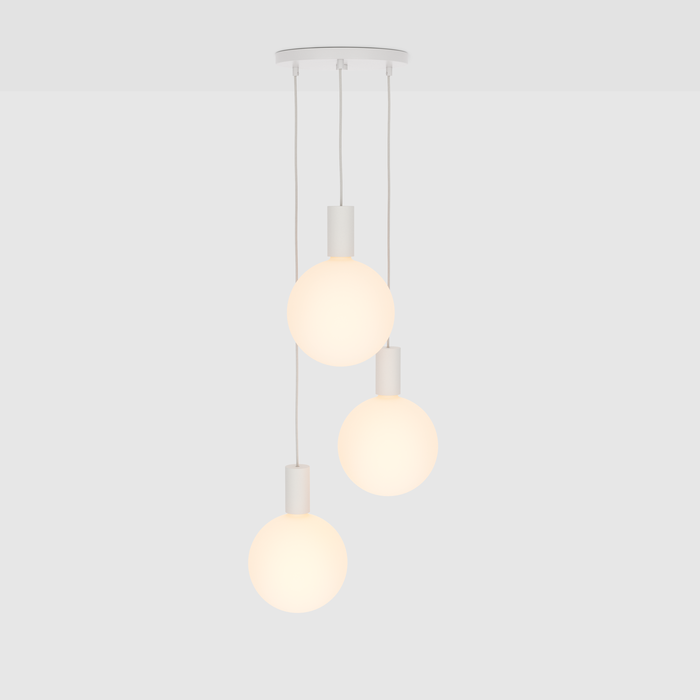 Alumina Triple Pendant + Sphere V - Tala - Modern Cluster Light