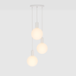 Alumina Triple Pendant + Sphere V - Tala - Modern Cluster Light