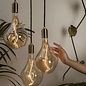 Triple Pendant + Voronoi II - Brass - Tala - Modern Industrial Cluster Pendant