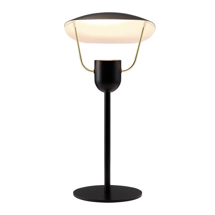 Tabiola - Black & Brass  Modern Italian Style Table Lamp