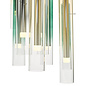 I Idony - Modern Coloured Glass LED Cluster Pendant