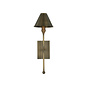 Durrell Single Brass Wall Light - David Hunt