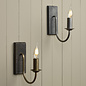 Herriot Single Wall Light in Bronze - David Hunt