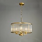 Evie - Antique Bronze & Glass Art Deco Feature Pendant Light