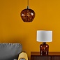 Lea - Tortoiseshell and Brass Table Lamp with Shade