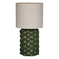 Jayden Table Lamp Green Reactive Glaze With Shade