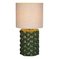 Jayden Table Lamp Green Reactive Glaze With Shade