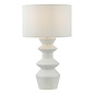 Bidelia Table Lamp Matt White With Shade