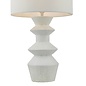 Bidelia Table Lamp Matt White With Shade