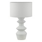 Bidelia Table Lamp Matt White With Shade