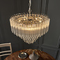 Toulouse - Showstopping Tiered Glass 12 Light Pendant