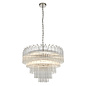 Toulouse - Showstopping Tiered Glass 12 Light Pendant