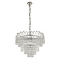 Toulouse - Showstopping Tiered Glass 12 Light Pendant