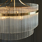 Delano - Art Deco Glass Rod Feature Light Chandelier