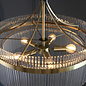 Delano - Art Deco Glass Rod Feature Light Chandelier