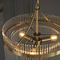 Delano - Art Deco Glass Rod Chandelier Pendant Light