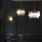 Delano - Art Deco Glass Rod Chandelier Pendant Light