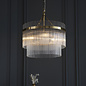 Delano - Art Deco Glass Rod Chandelier Pendant Light