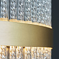 Filey - Modern Glass Rod Gold Ring Pendant - Medium
