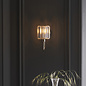 Berenice - Nickel & Glass Wall Light