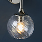 Allegra - Glass and Nickel Wall Light